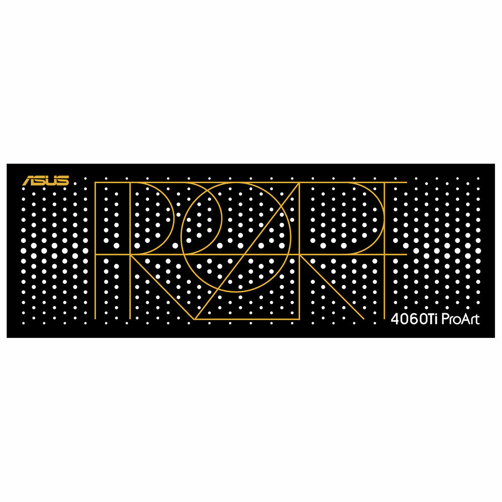 Asus 4060Ti ProArt | Backplate (L1) | ColdZero