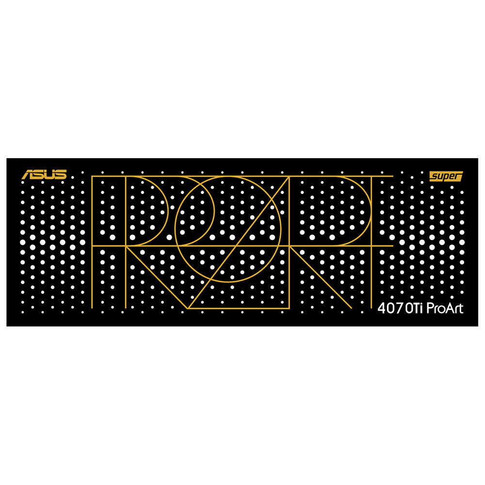 Asus 4070Ti Super ProArt | Backplate (L1) | ColdZero