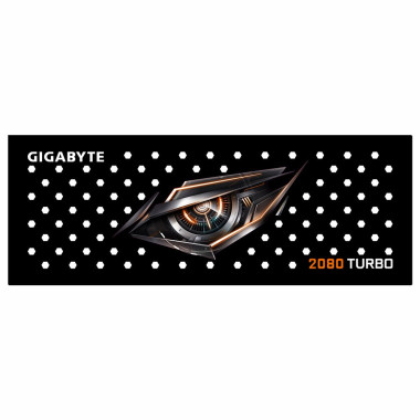 Gigabyte 2080 Turbo (Layout 1) | Gpu Backplate | ColdZero