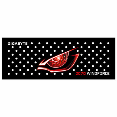 Gigabyte 2070 Windforce OC | Backplate (L2) | ColdZero