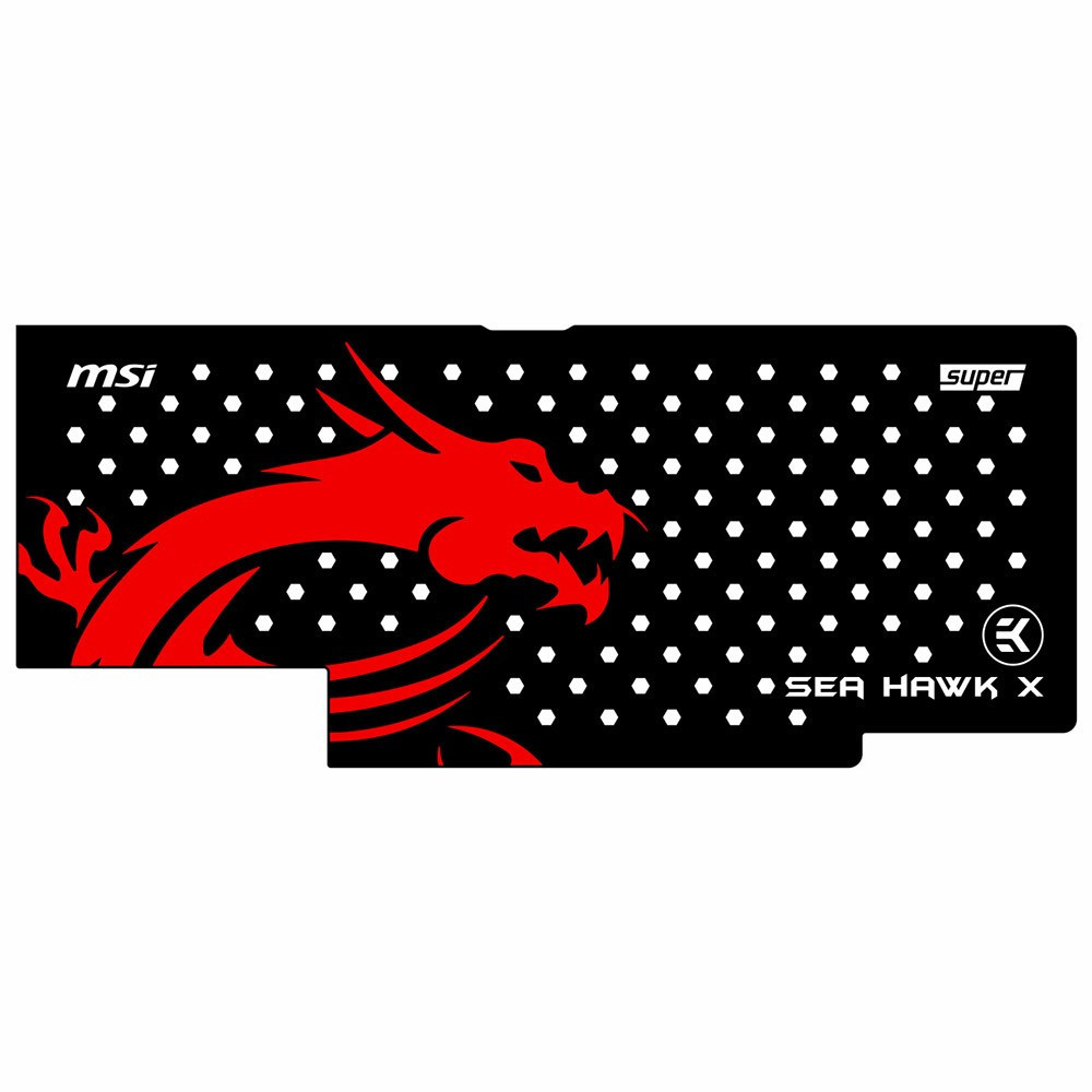 Msi 2080 Super Sea Hawk EK X | Backplate (L1) | ColdZero