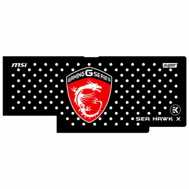 Msi 2080 Super Sea Hawk EK X | Backplate (L2) | ColdZero