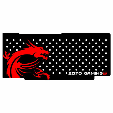 Msi 2070 Gaming Z | Backplate (L1) | ColdZero