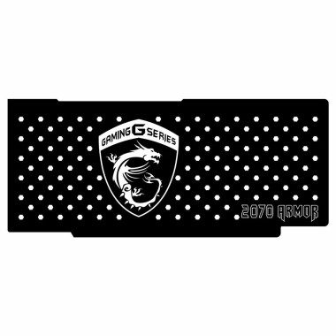 Msi 2070 Armor | Backplate (L2) Black | ColdZero