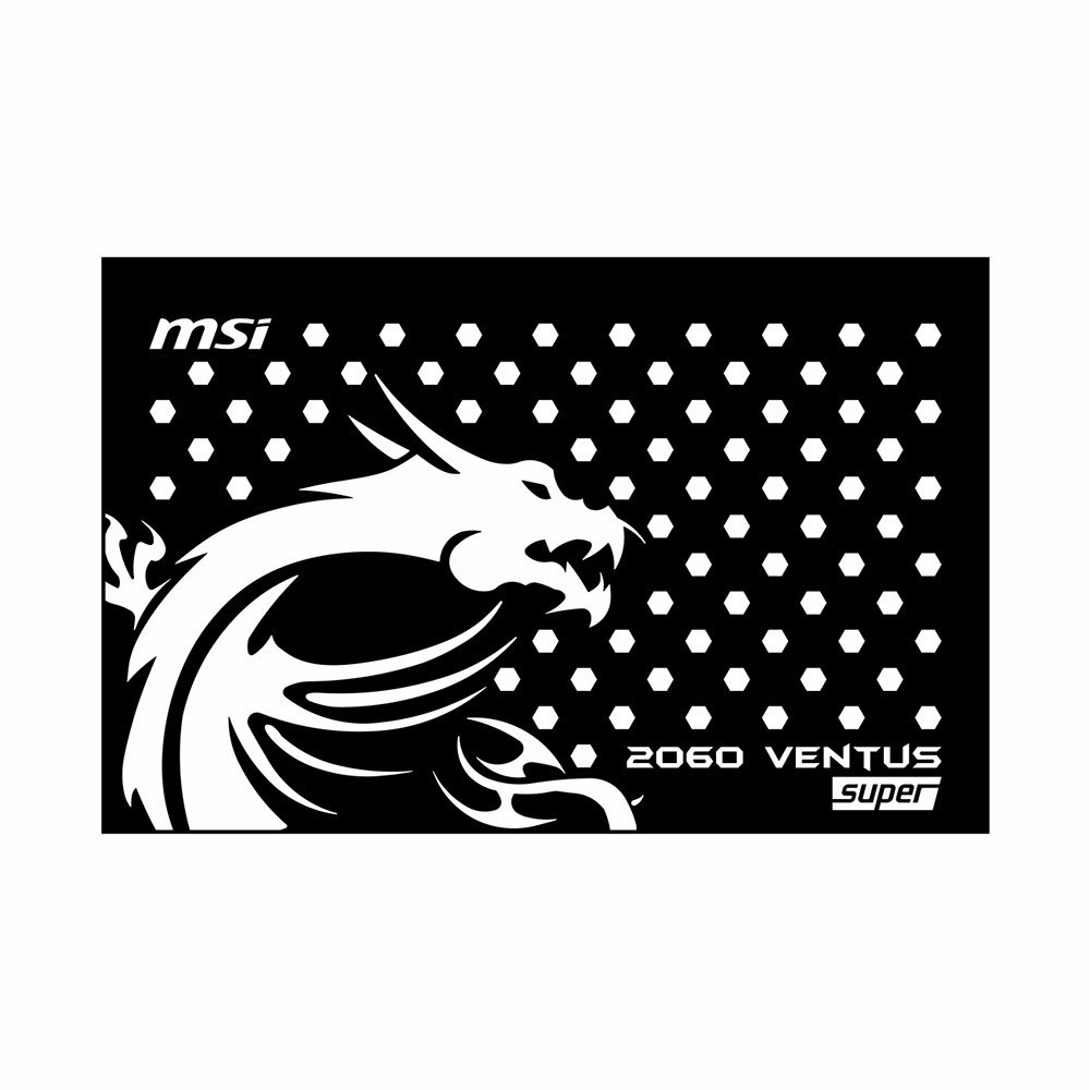 Msi 2060 Super Ventus GP | Backplate (L1) | ColdZero