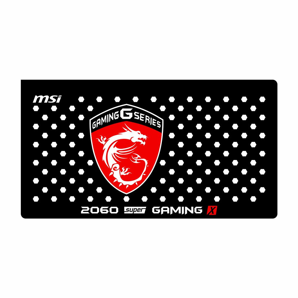 Msi 2060 Super Gaming X | Backplate (L2) | ColdZero