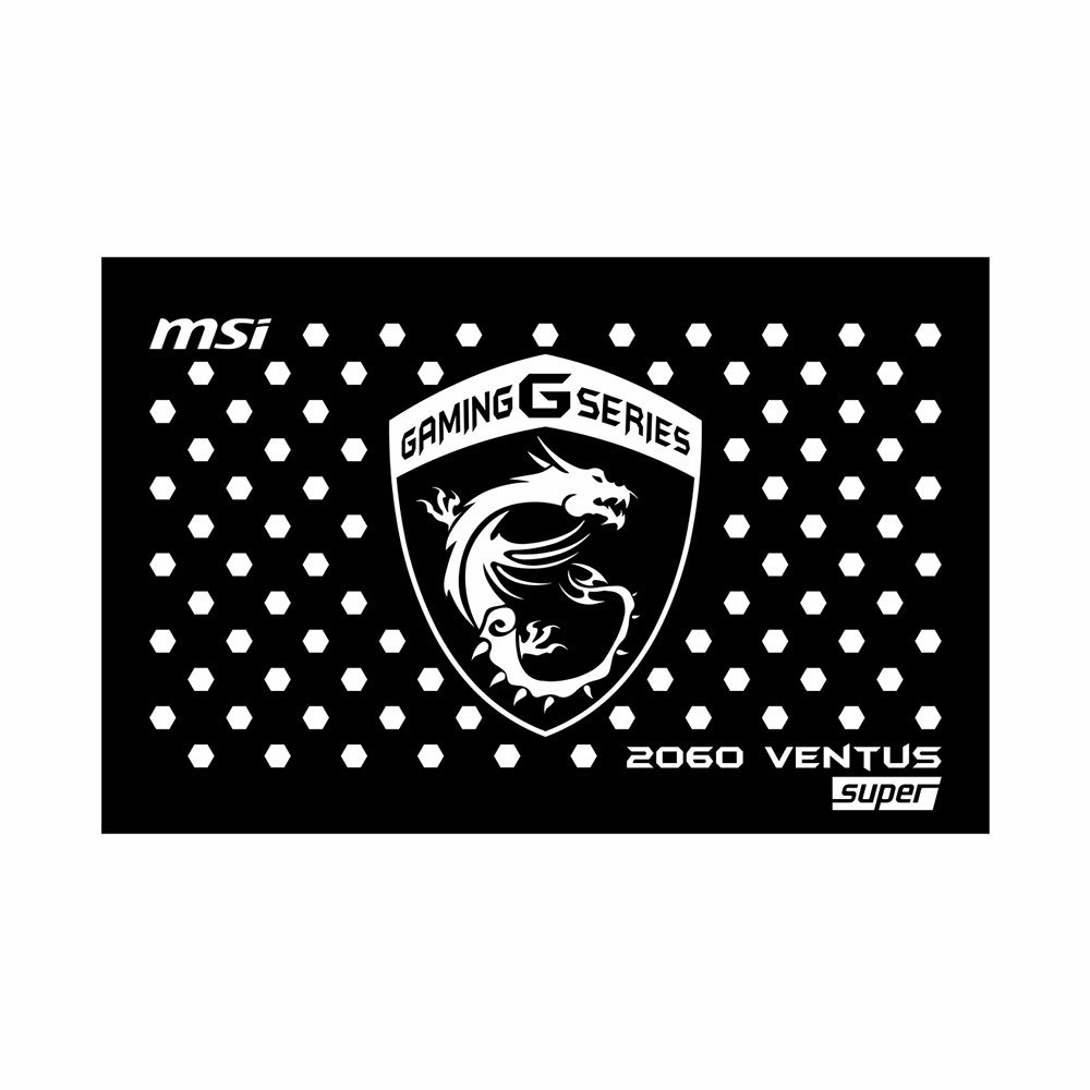 Msi 2060 Super Ventus | Backplate (L2) | ColdZero