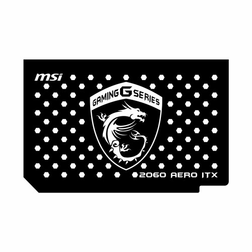 Msi 2060 Aero ITX | Backplate (L2) | ColdZero