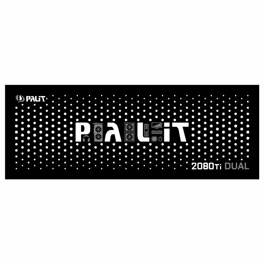 Palit 2080 Ti Dual | Backplate (L1) | ColdZero