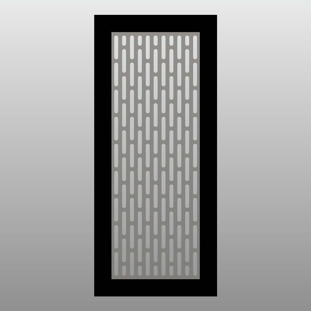 220T | Front Grill (Lines) Smoked | ColdZero