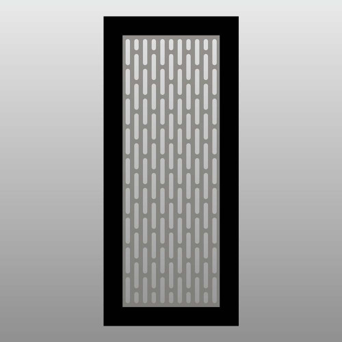 220T | Front Grill (Lines) Smoked | ColdZero