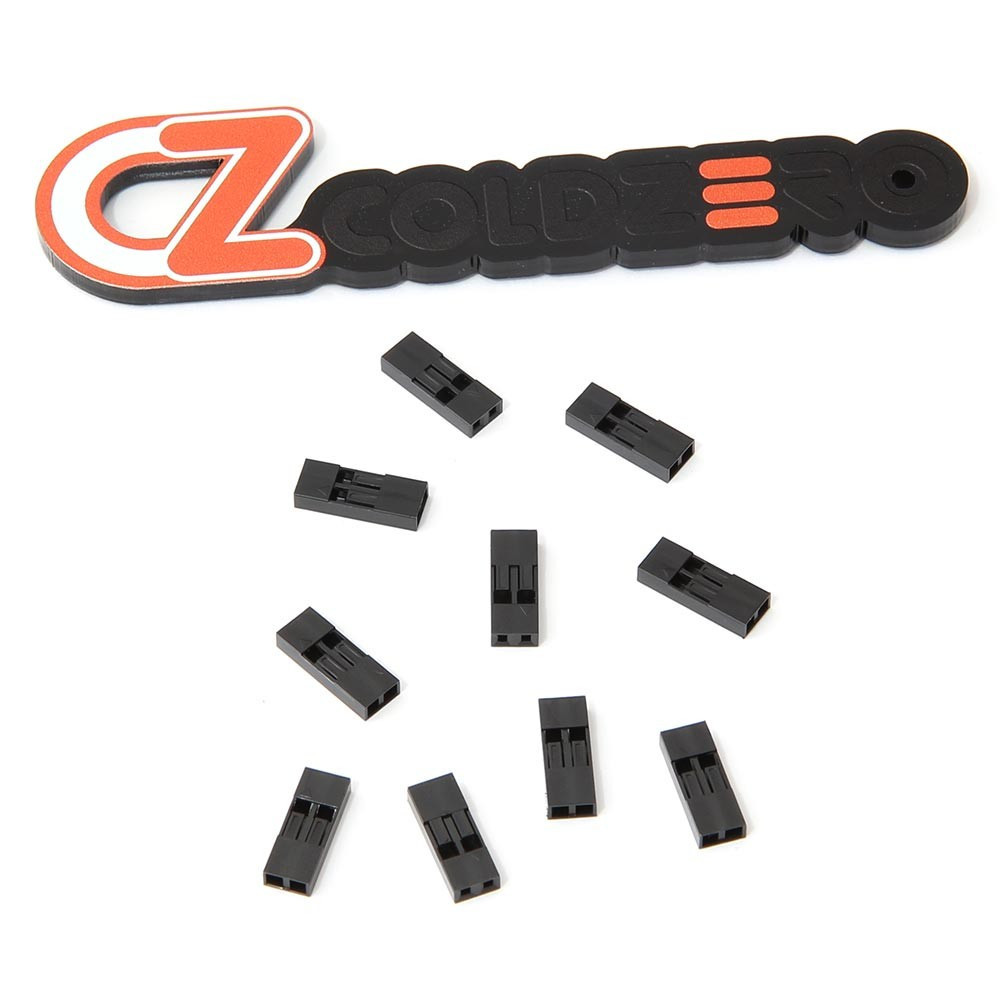 Dupont Connector 1 x 2 Pins (10 Pack)