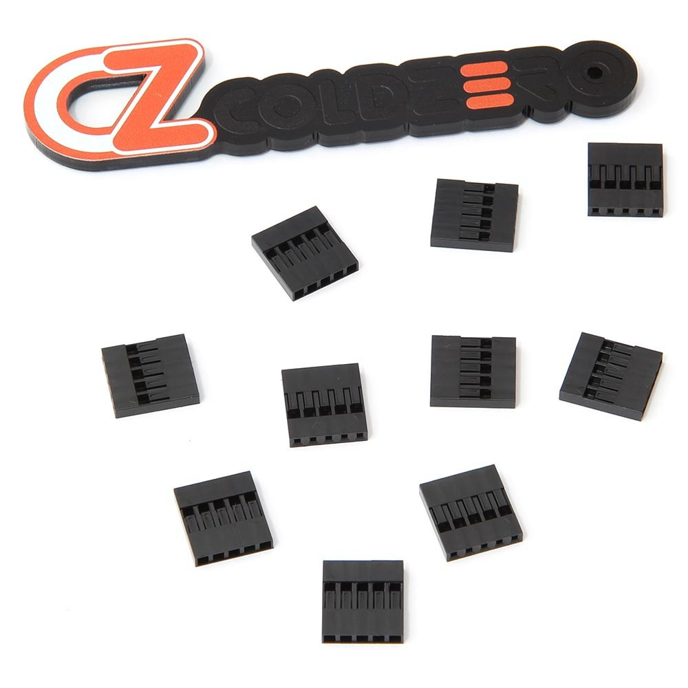 Dupont Connector 1 x 5 Pins (10 Pack)
