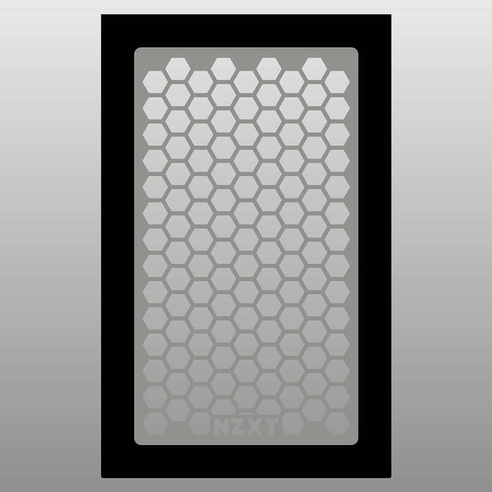 Front Panel Grill | NZXT H400i (Hexx) Smoked | ColdZero