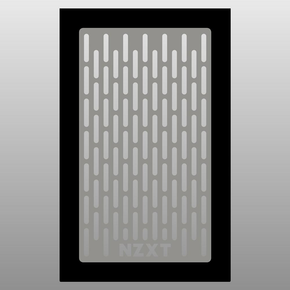 Front Panel Grill | NZXT H400i (Lines) Smoked | ColdZero