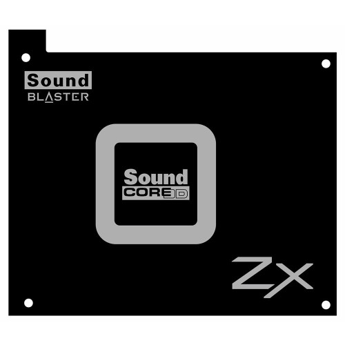 Sound Blaster Zx Backplate (Grey)