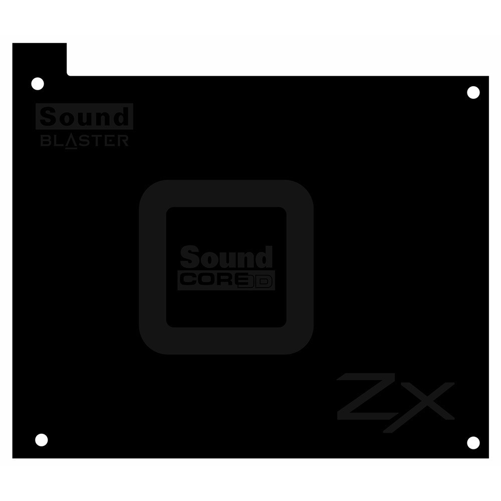 Sound Blaster Zx Backplate (Stealth)