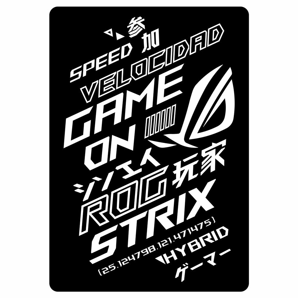 Ssd Cover | Rog Cybertext v1 | ColdZero