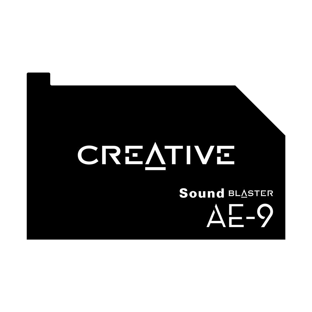 Sound Blaster AE-9 Backplate (RGB)