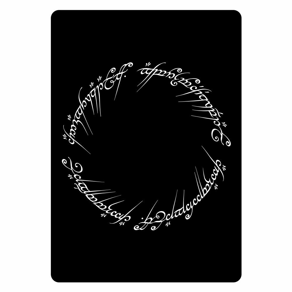 Hdd Cover | LOTR Ring Inscription | ColdZero Hdd Cover | LOTR Ring Inscription | ColdZero