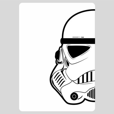 Hdd Cover | Storm Trooper Helmet (Left) | ColdZero Hdd Cover | Storm Trooper Helmet (Left) | ColdZero
