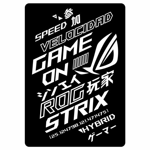 Hdd Cover | Rog Cybertext v1 | ColdZero