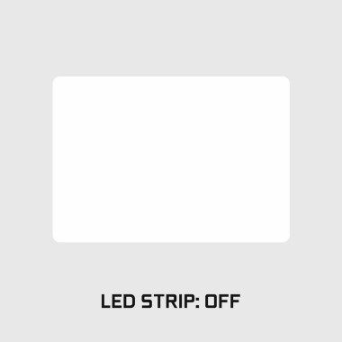 RGB HDD Cover | Blank (White) | ColdZero