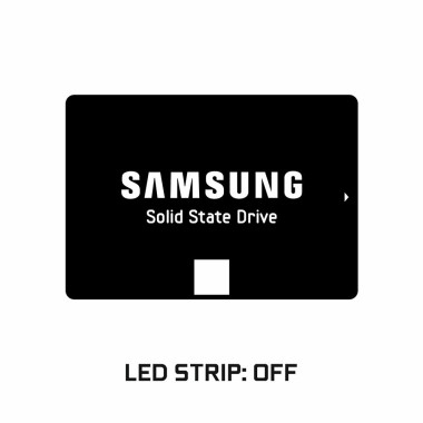 RGB HDD Cover | Samsung | ColdZero
