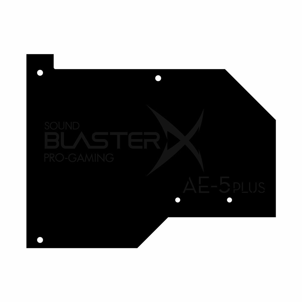 Sound Blaster AE-5 Plus Backplate (Stealth)