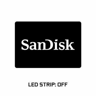 RGB HDD Cover | Sandisk | ColdZero