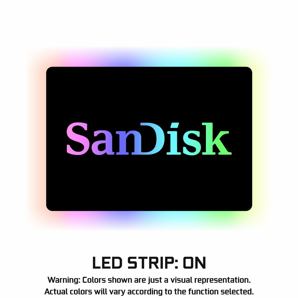 RGB HDD Cover | Sandisk | ColdZero