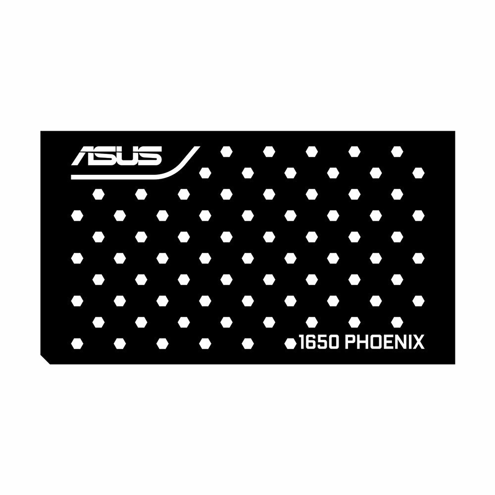 Asus 1650 Phoenix | Backplate (L2) | ColdZero