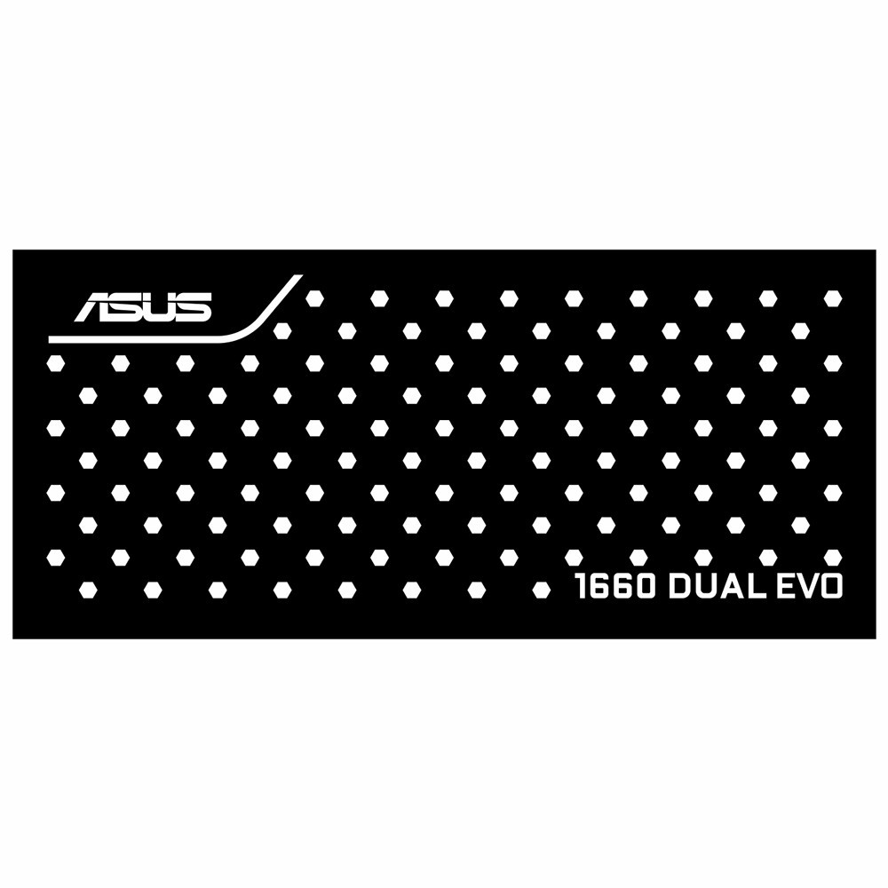 Asus 1660 Dual Evo | Backplate (L2) | ColdZero