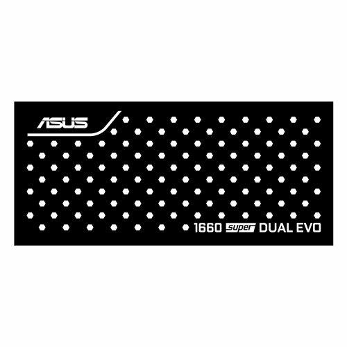 Asus 1660 Super Dual Evo | Backplate (L2) | ColdZero
