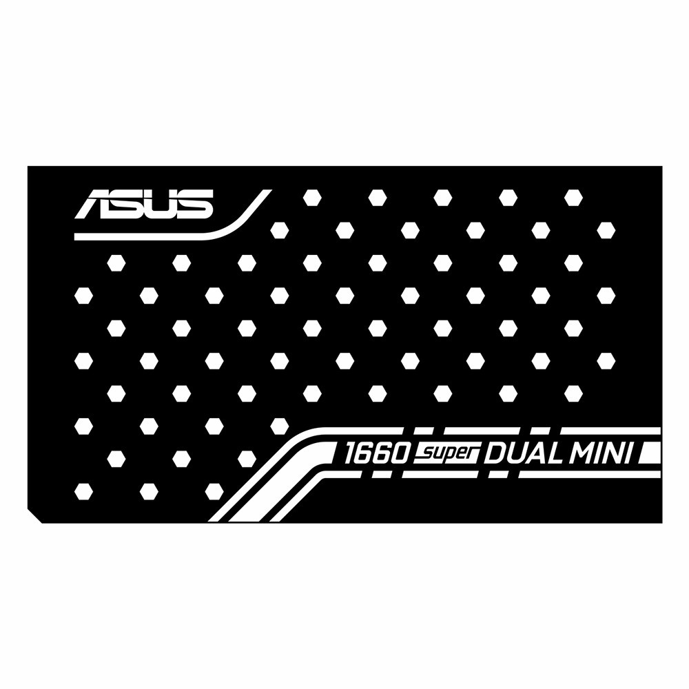 Asus 1660 Super Dual Mini | Backplate (L1) | ColdZero