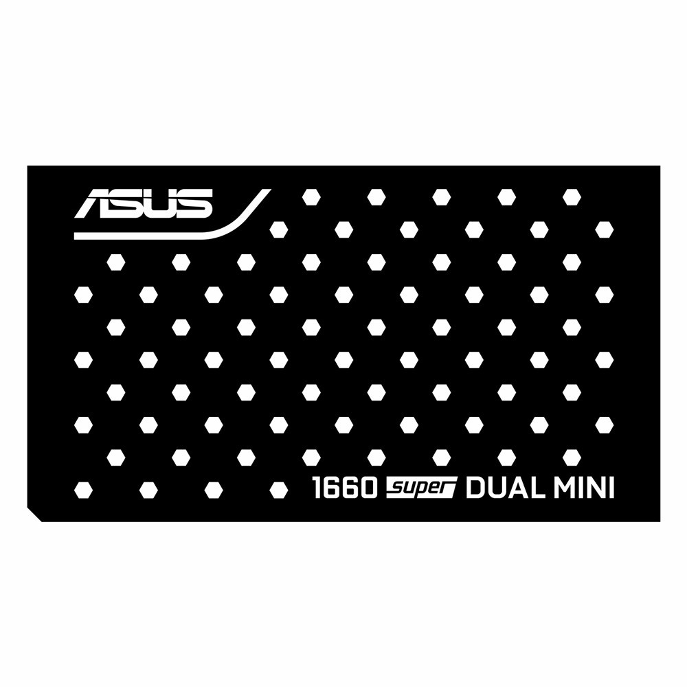Asus 1660 Super Dual Mini | Backplate (L2) | ColdZero