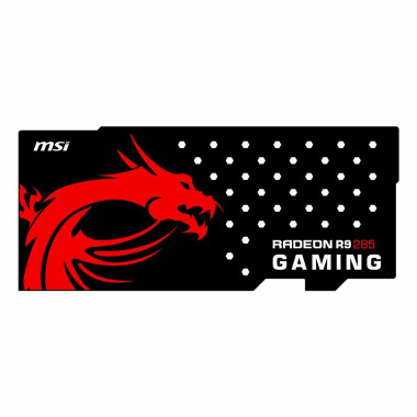 Msi R9 285 Gaming Gpu Backplate | ColdZero