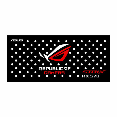 Asus Strix Rx 570 | Gpu Backplate (Layout 2) | ColdZero