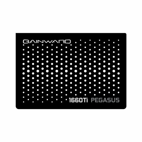 Gainward 1660Ti Pegasus | Backplate | ColdZero