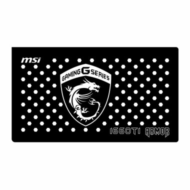 Msi 1660Ti Armor | Backplate (L2)  | ColdZero