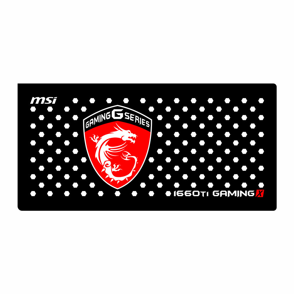 Msi 1660Ti Gaming X | Backplate (L2) | ColdZero