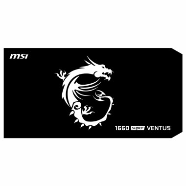 Msi 1660 Super Ventus | Backplate | ColdZero