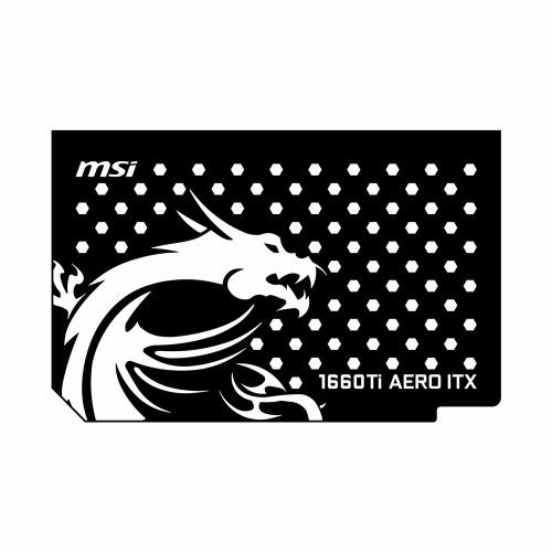 Msi 1660 Ti Aero ITX | Backplate (L1) | ColdZero