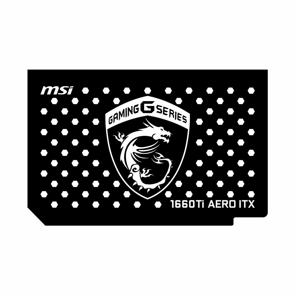 Msi 1660 Ti Aero ITX | Backplate (L2) | ColdZero