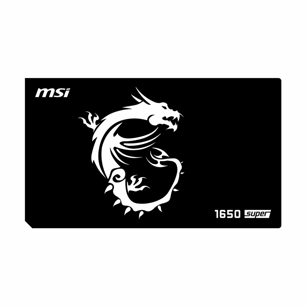 Msi 1650 Super Ventus XS | Gpu Backplate | ColdZero