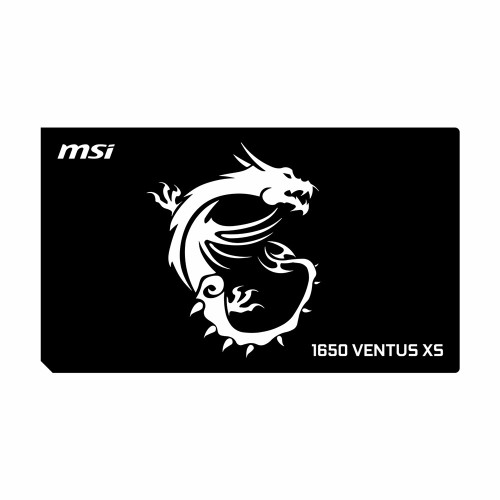 Msi 1650 Ventus XS | Gpu Backplate | ColdZero