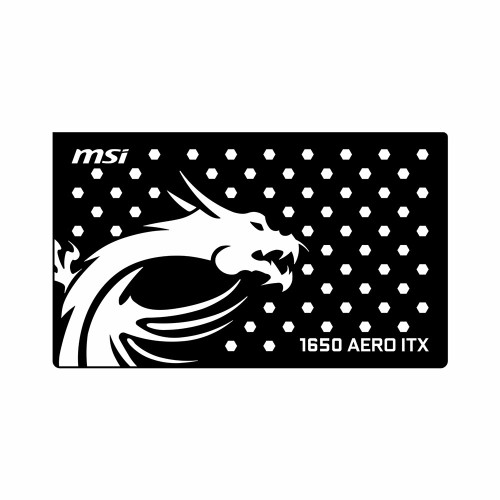 Msi 1650 Aero ITX | Backplate (L1) | ColdZero