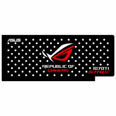 Asus ROG 1070 Ti Strix Gaming | Backplate (L2) | ColdZero