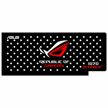 Asus ROG 1070 Strix Gaming | Backplate (L2) |  Coldzero