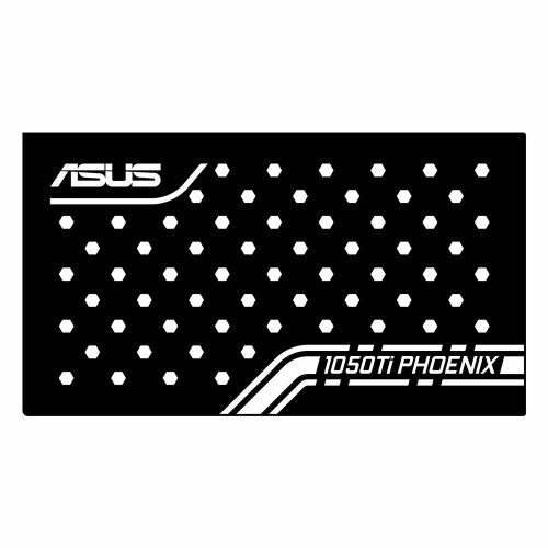 Asus 1050 Ti Phoenix | Backplate | ColdZero
